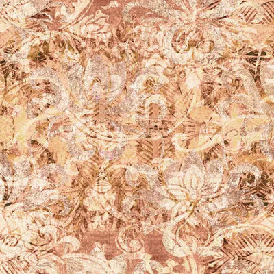 Pink Got Your Back Scroll Cotton Wideback Fabric per yard - Prismatic Fiber Arts