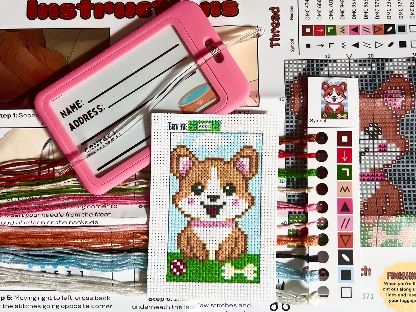 Obi the Corgi - Prismatic Fiber Arts