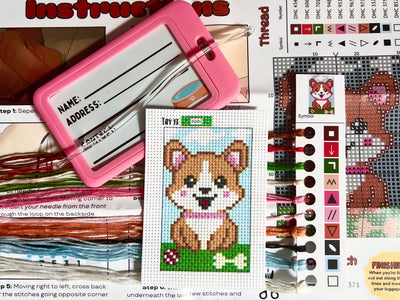 Obi the Corgi - Prismatic Fiber Arts