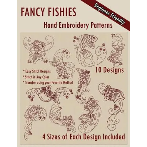 Fancy Fishies Hand Embroidery Patterns