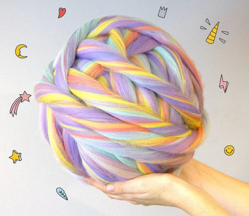 Unicorn Blend - Prismatic Fiber Arts