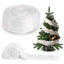 FabricLA Faux Fur Ribbon Trim Fabric -  Soft Christmas Fur Great for Crafting, Sewing, and Decorating - White - Prismatic Fiber Arts