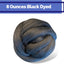 Dyed (Raven) Black Merino Wool Roving Top - Premium 21 Micron Roving Wool Top - Prismatic Fiber Arts