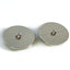 Intense Green Human Sew-On Button Glass Eyes - Prismatic Fiber Arts