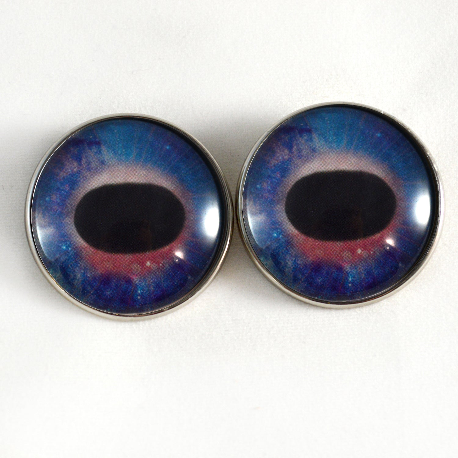 Galaxy Unicorn Sew-On Button Glass Eyes - Prismatic Fiber Arts
