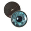 Mint Blue Mermaid Sew-On Button Glass Eyes - Prismatic Fiber Arts