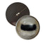 Pale Goat Sew-On Button Glass Eyes - Prismatic Fiber Arts