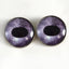 Purple Unicorn Sew-On Button Glass Eyes - Prismatic Fiber Arts
