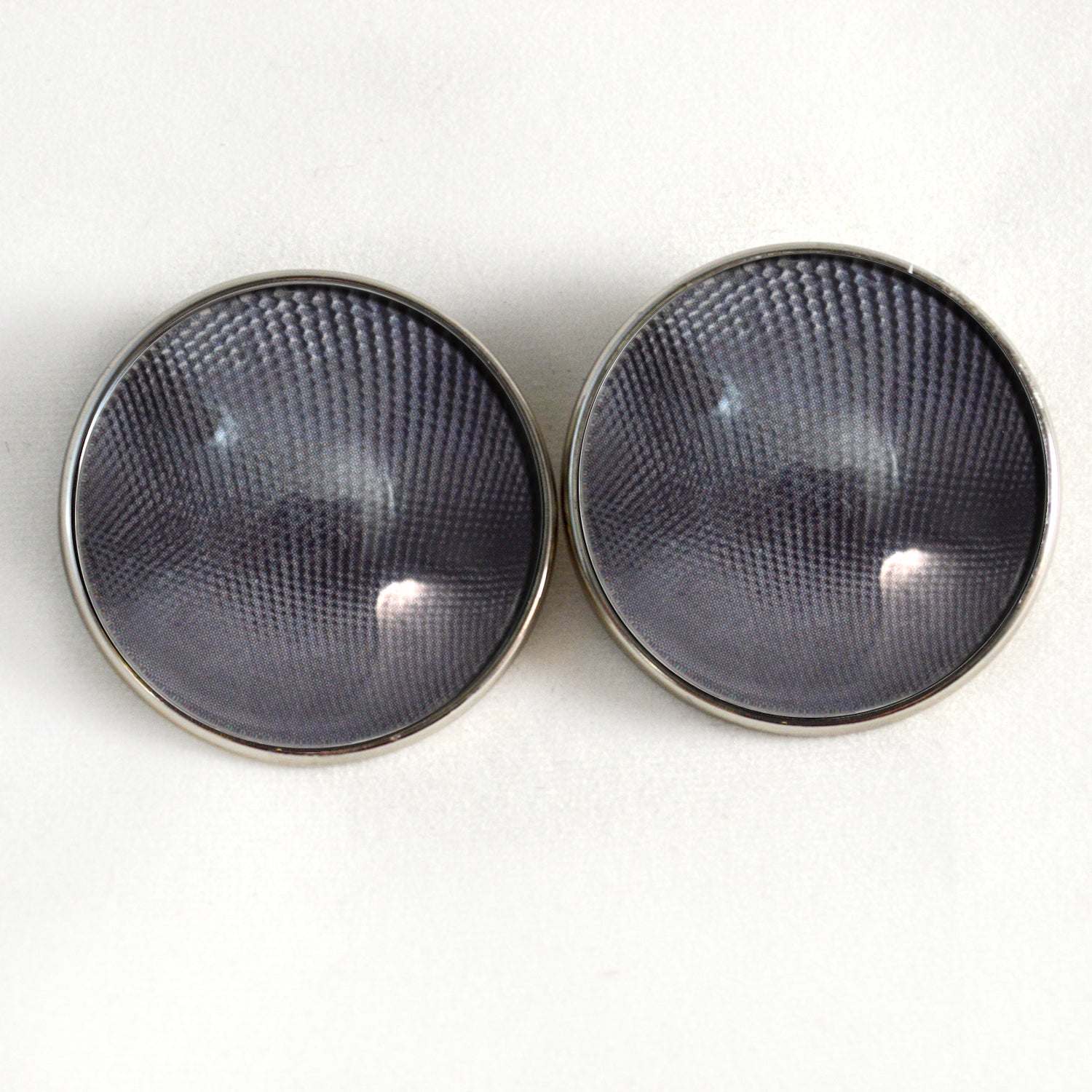 Black Bee Insect Sew-On Button Glass Eyes - Prismatic Fiber Arts
