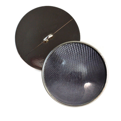 Black Bee Insect Sew-On Button Glass Eyes - Prismatic Fiber Arts