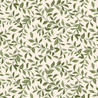 Natural Dahlia Dreams Vine Wideback Cotton Fabric per yard - Prismatic Fiber Arts