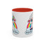 PFA "Logo" Accent Coffee Mug (11, 15oz) - Prismatic Fiber Arts