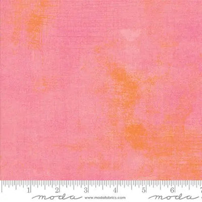 326 Pink Salmon Rose Moda Grunge - Fat Quarter - Prismatic Fiber Arts