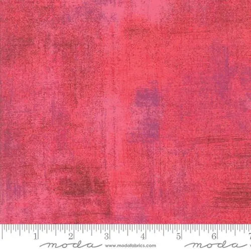 329 Pink Teaberry Moda Grunge - Fat Quarter - Prismatic Fiber Arts