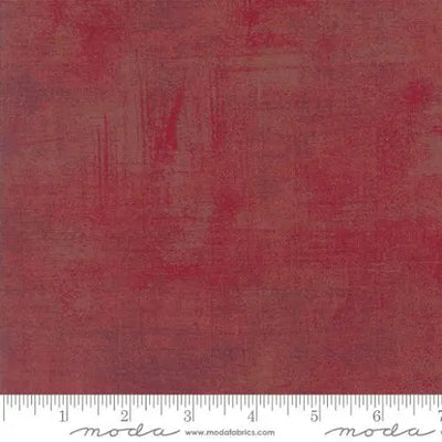 333 Red Mineral Rose Moda Grunge - Fat Quarter - Prismatic Fiber Arts