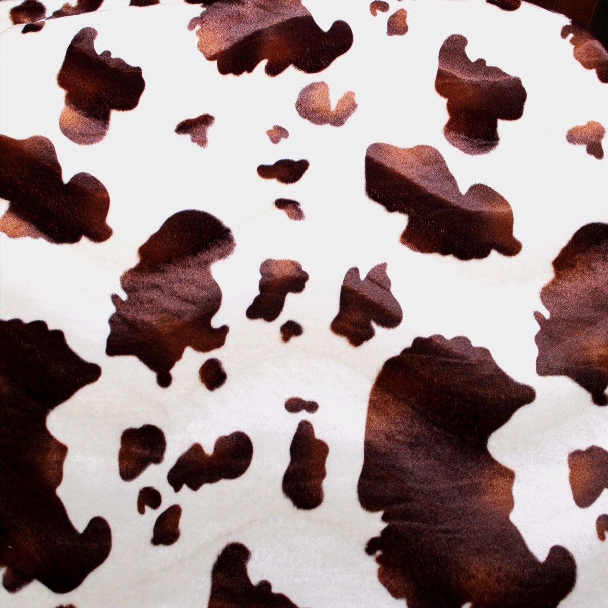 Cow Print Velboa Faux Fur - Prismatic Fiber Arts