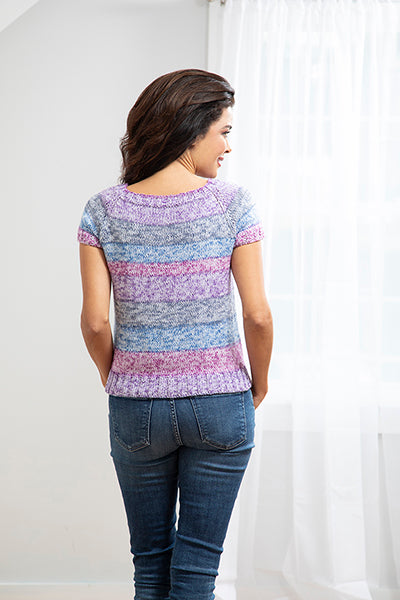Fresh Berries Tee Pattern - Prismatic Fiber Arts