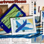 Blue Airplane Cross Stitch Kit - Prismatic Fiber Arts