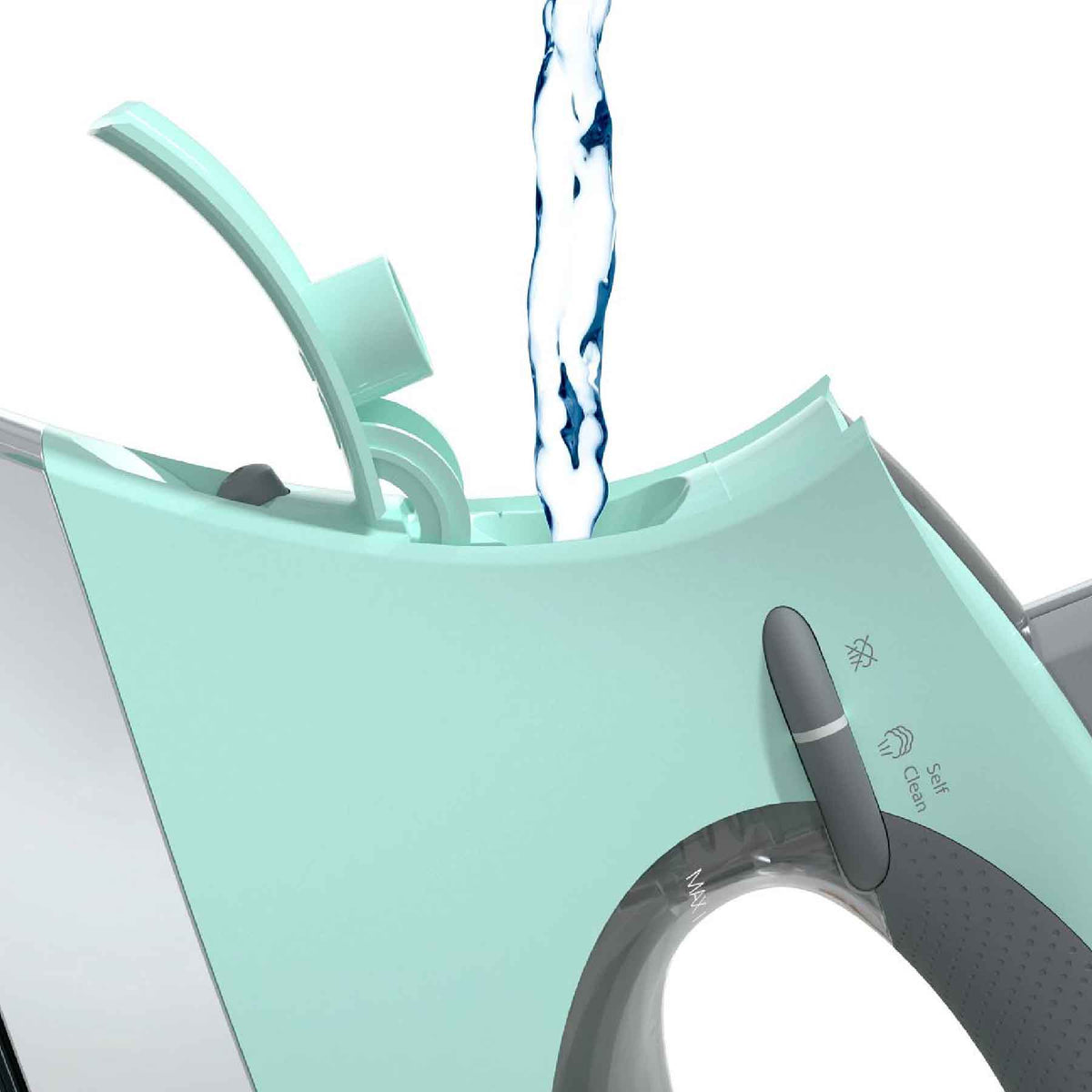 SINGER® SteamCraft Plus Steam Iron Mint/Gray - Prismatic Fiber Arts