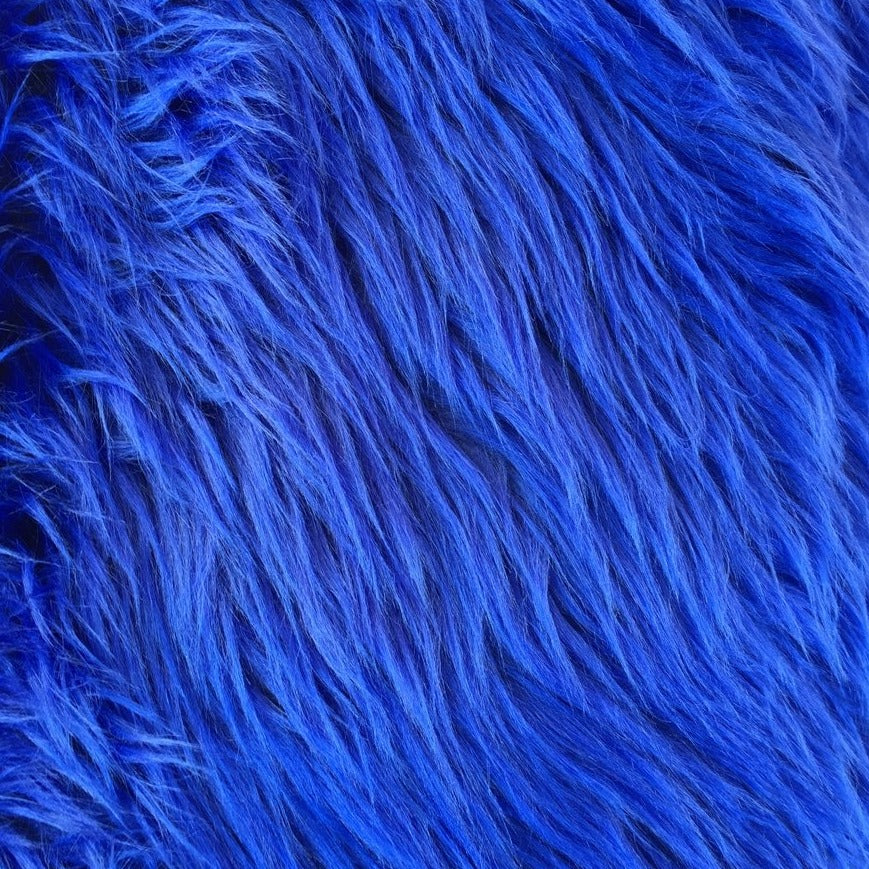 Luxury Long Pile Shaggy Faux Fur Fabric - Prismatic Fiber Arts