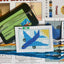 Blue Airplane Cross Stitch Kit - Prismatic Fiber Arts