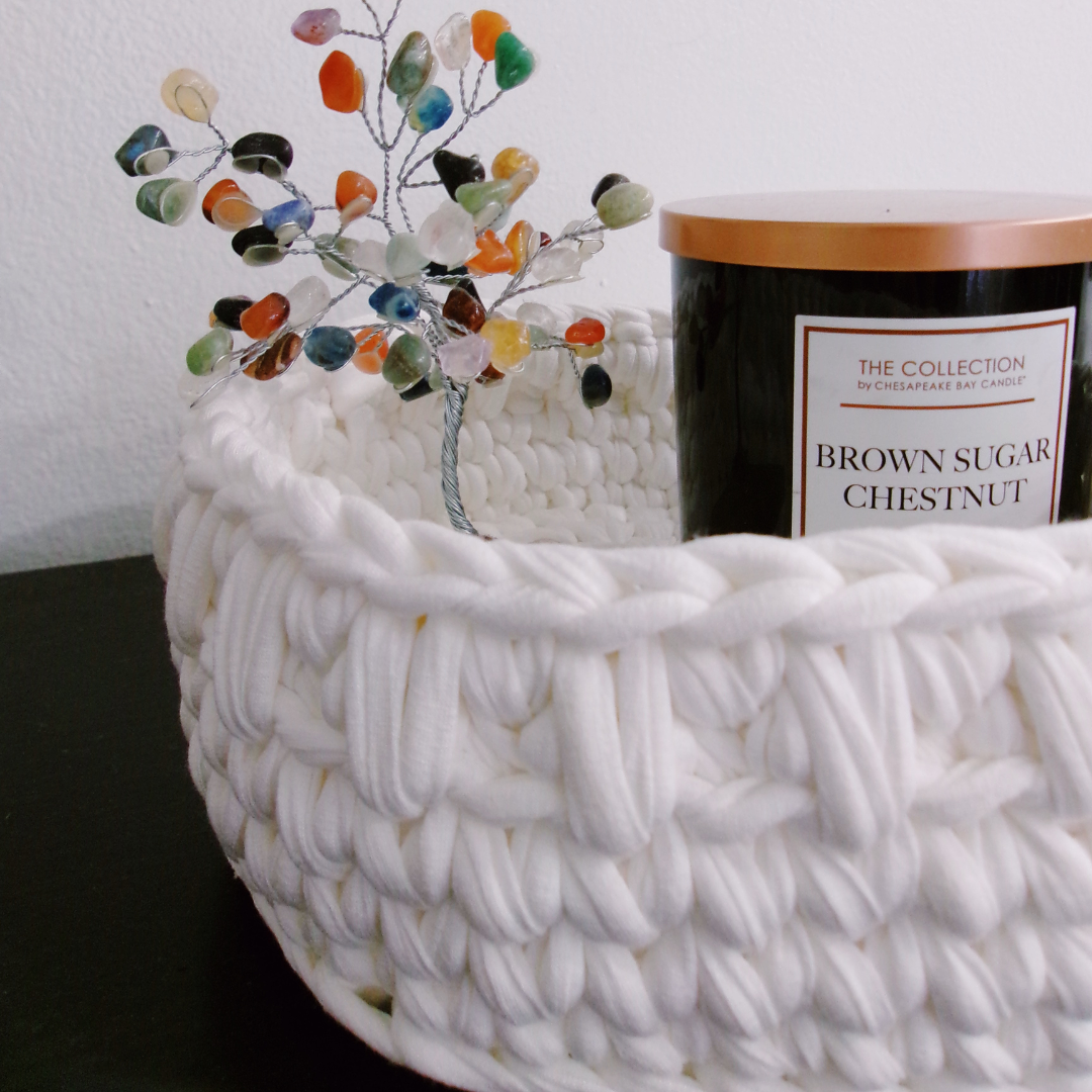 Crochet Basket DIY Kit by Ganxxet x MaCreme by Cre - Prismatic Fiber Arts