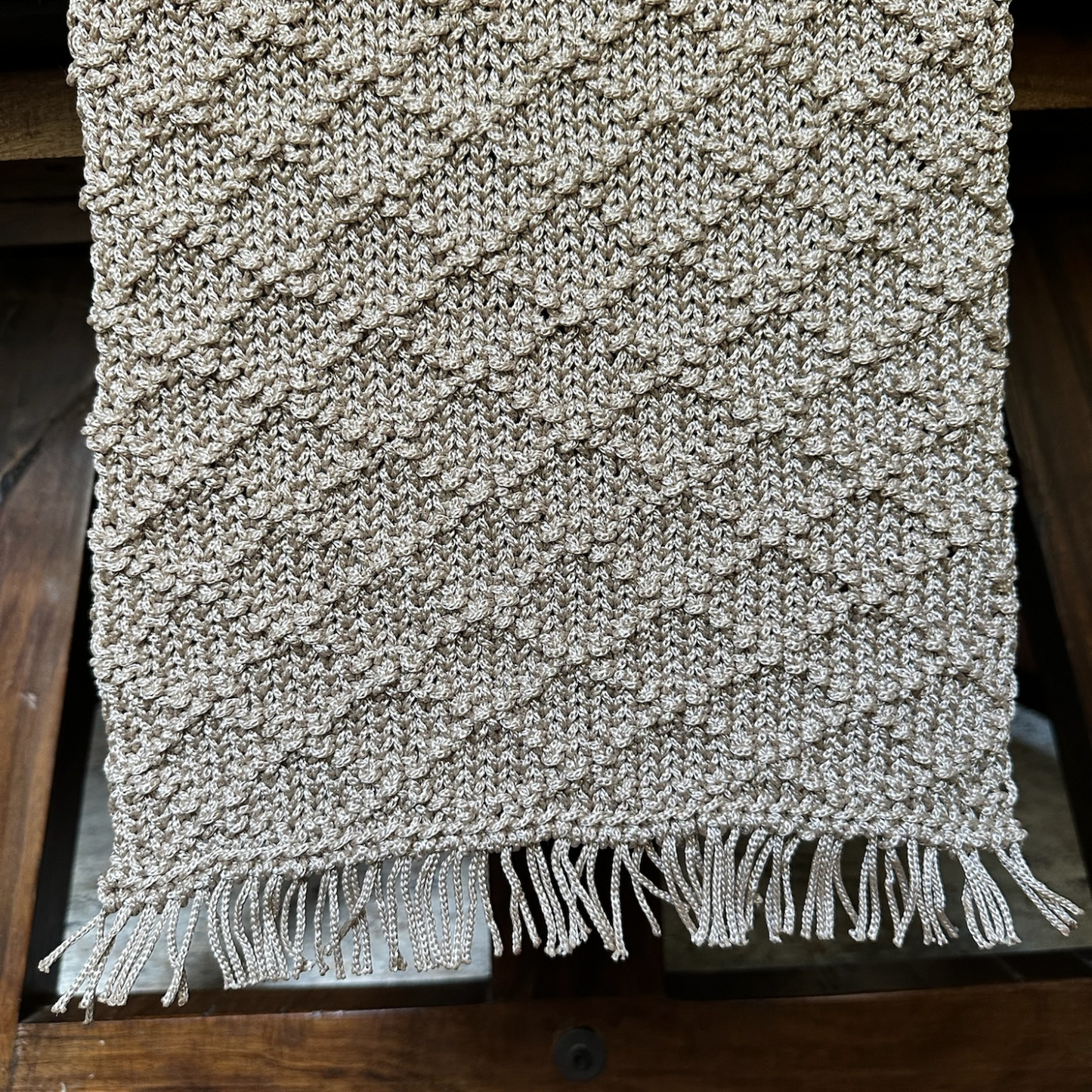 Knit Table Runner DIY Kit by Ganxxet x Little Birdie Design Studio - Prismatic Fiber Arts