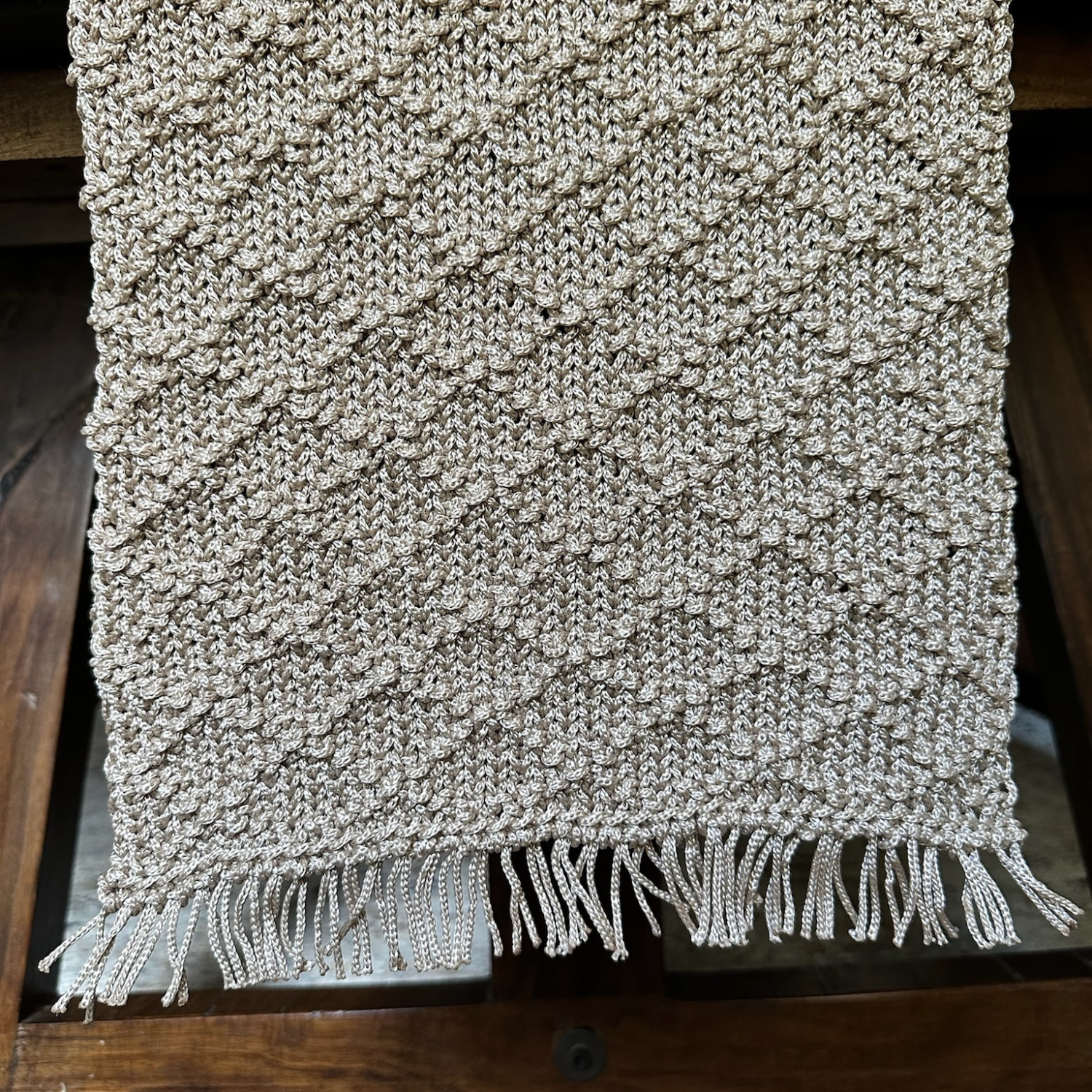 Knit Table Runner DIY Kit by Ganxxet x Little Birdie Design Studio - Prismatic Fiber Arts