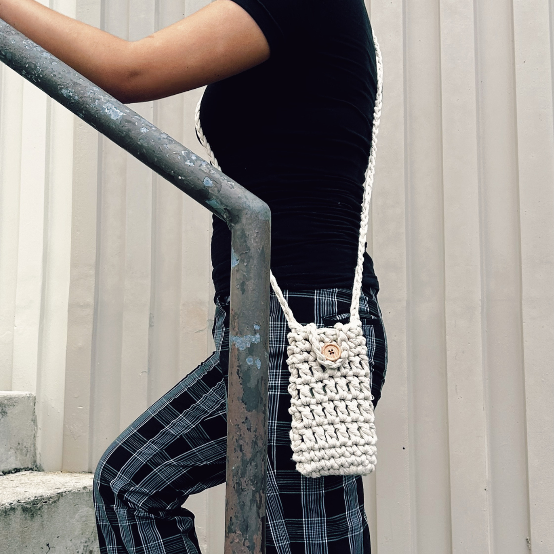 Crochet Phone Purse DIY Kit by Ganxxet x LilyBirdCrochet - Prismatic Fiber Arts