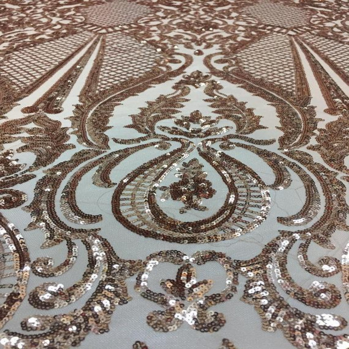 Chantal Deluxe Stretch Sequins Fabric - Prismatic Fiber Arts