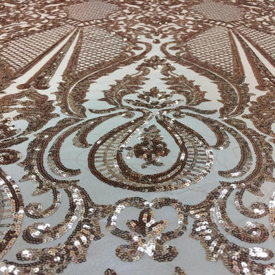 Chantal Deluxe Stretch Sequins Fabric - Prismatic Fiber Arts