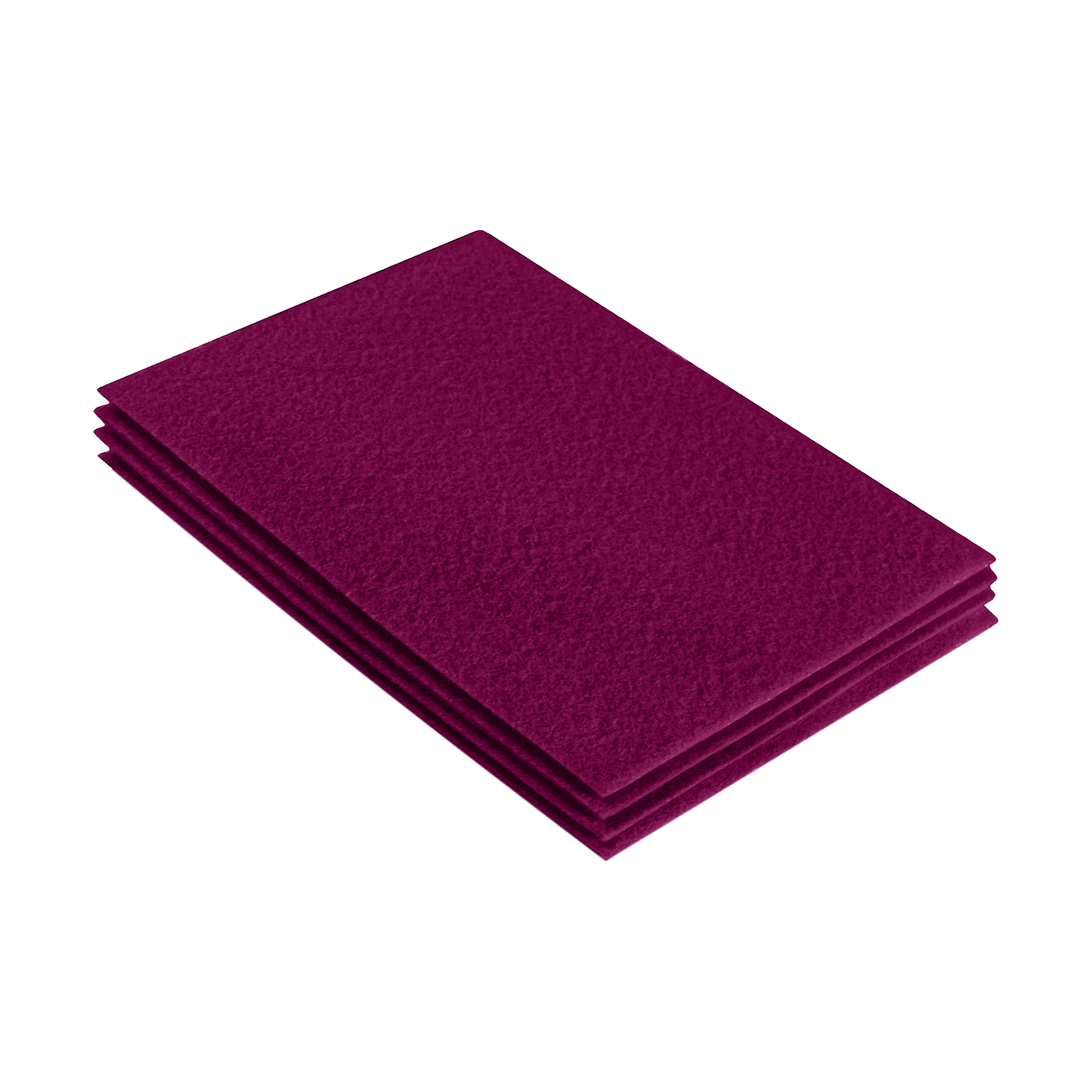 FabricLA Acrylic Felt 9"X12" Sheet Packs | Oxblood Burgundy - Prismatic Fiber Arts
