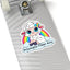 PFA Logo Kiss-Cut Stickers - Prismatic Fiber Arts