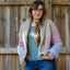 Paintbox Cardigan - Prismatic Fiber Arts