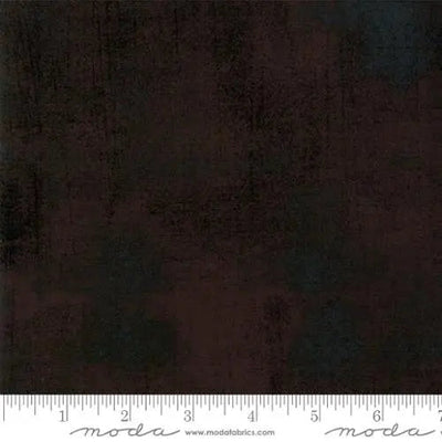 431 Black Winter Coal Moda Grunge - Fat Quarter - Prismatic Fiber Arts