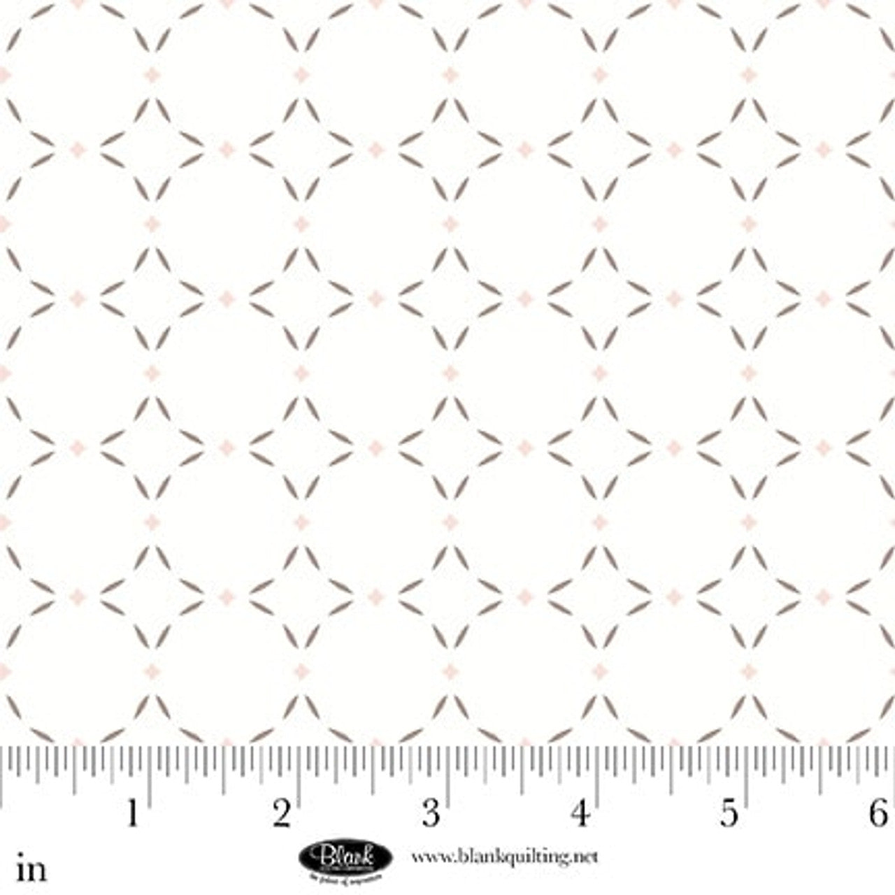 White Grid Sugar Dreams Cotton 44"/45" Fabric Per Yard - Prismatic Fiber Arts