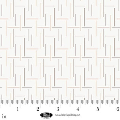 White Lines Sugar Dreams Cotton 44"/45" Fabric Per Yard - Prismatic Fiber Arts