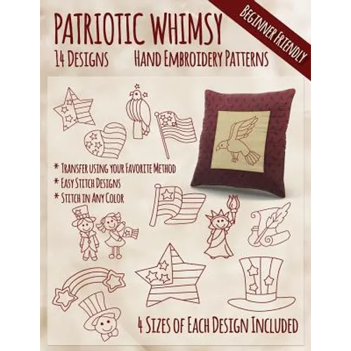 Patriotic Whimsy Hand Embroidery Patterns