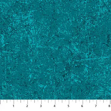 Blue Peacock Glisten 43"/44" Cotton Fabric Per Yard - Prismatic Fiber Arts