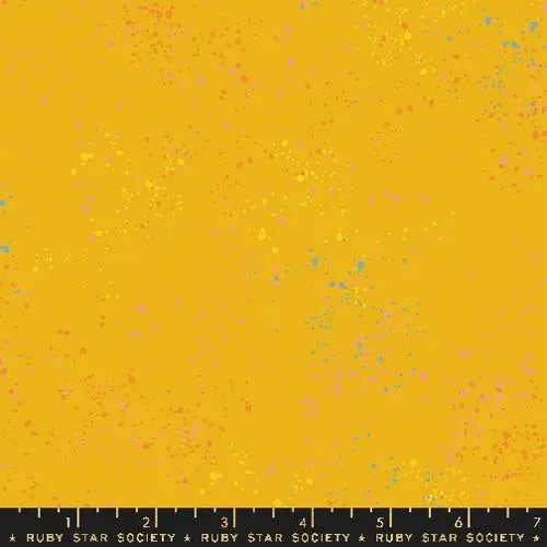 Gold Speckled Goldenrod 43"/44" Fabric Per Yard - Prismatic Fiber Arts