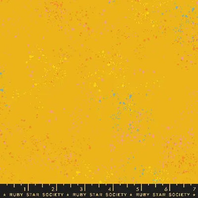 Gold Speckled Goldenrod 43"/44" Fabric Per Yard - Prismatic Fiber Arts