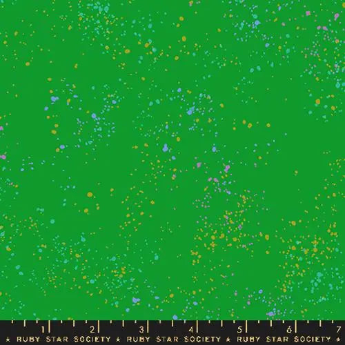 Dark Green Speckled Verdant 43"/44" Fabric Per Yard - Prismatic Fiber Arts