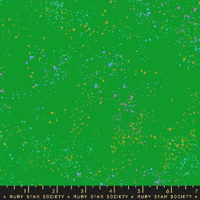 Dark Green Speckled Verdant 43"/44" Fabric Per Yard - Prismatic Fiber Arts