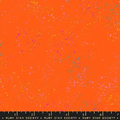 Orange Speckled Goldfish 43"/44" Fabric Per Yard - Prismatic Fiber Arts