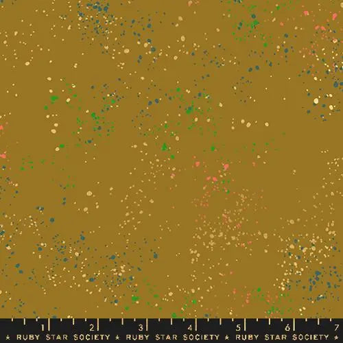 Brown Speckled Metallic Suede 43"/44" Fabric Per Yard - Prismatic Fiber Arts