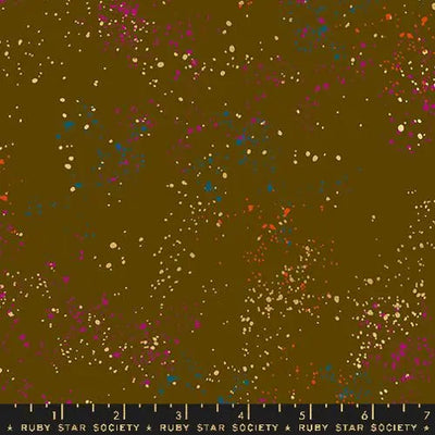Brown Speckled Metallic Cocoa 43"/44" Fabric Per Yard - Prismatic Fiber Arts