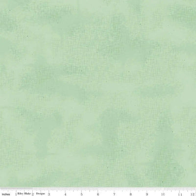 Green Shabby Sweet Mint Cotton 43"/44" Fabric Per Yard - Prismatic Fiber Arts