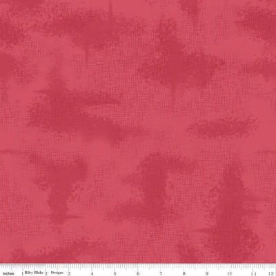 Red Shabby Tea Rose Cotton 43"/44" Fabric Per Yard - Prismatic Fiber Arts