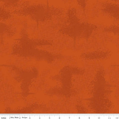 Orange Shabby Autumn Cotton 43"/44" Fabric Per Yard - Prismatic Fiber Arts