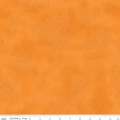Orange Shabby Pumpkin Cotton 43"/44" Fabric Per Yard - Prismatic Fiber Arts